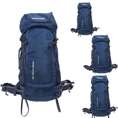 China Nakatumi Outdoor Backpack 75l Gear Racks Polyester Hydration Increasing Backpack Large Capacity Increasing Backpack for sale