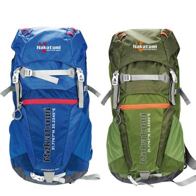 China Nakatumi Outdoor Gear Racks Hiking Rucksack Custom Outdoor Backpack Hiking Climbing Mountaineering Rucksack For Camping for sale