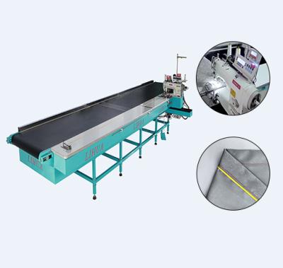 China Other Side Automatic Overlock Conveyor Belt Hemming Machine Belt Factory maquina sewing coser for sale