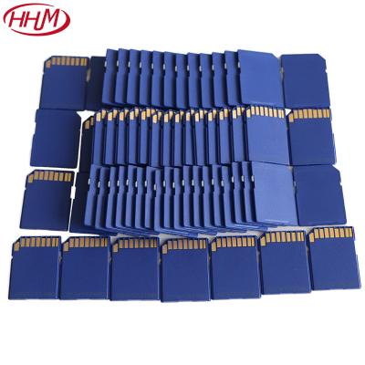 China Plastic SD Memory Card 64MB 128MB 512MB 1GB 2GB Small Capacity Blue Color With Your Logo for sale