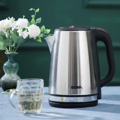 China 360 Wholesale Custom Logo Printed Hotel Electric Water Kettle Degree Room Appliances Stainless Steel Top Low Rotation Electric Water Kettle 2.5L for sale