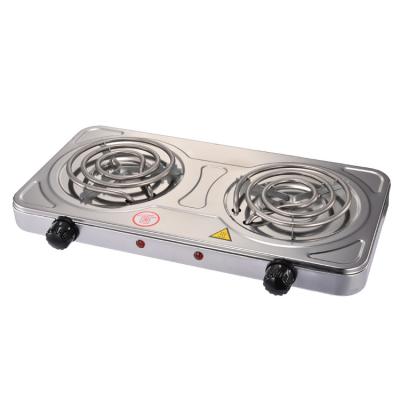 China BOMA Kitchen Equipment Outdoor Multifunction Coil Heater Element Double Cooker Stainless Steel Electric Cooking Stove for sale