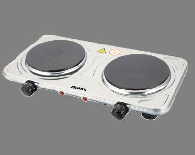 China Double Hot Plate Outdoor Electric Multifunction Adjustable Stainless Steel Stove Hot Plate For Cooking for sale