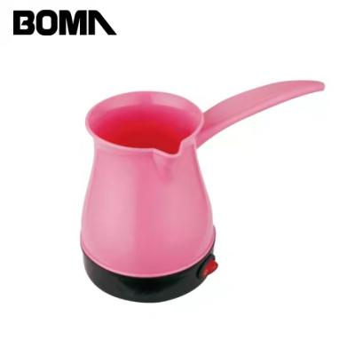 China 360 Rotation Colorful Portable Electric Coffee Maker Turkey Coffee Maker Pot Boiled Milk Coffee Kettle for sale