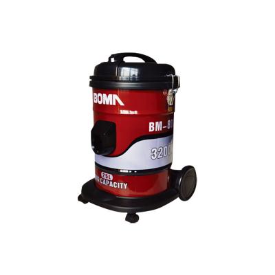 China Red Electric Car 25L Drum Wet And Dry Vacuum Cleaner for sale