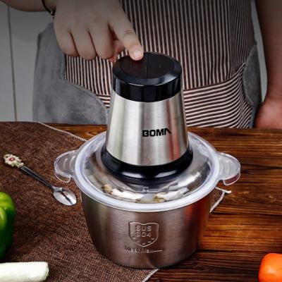 China Heavy Duty Automatic Electric Chopper Wholesale Home Use Mini Chopper Machine Electric Meat Grinder Household Multifunctional Kitchen for sale