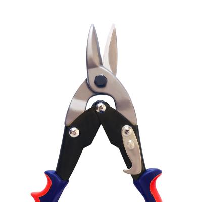 China Tin Snip Scissors For Cutting Straight Cutter Of Sharp Multifunctional Scissors for sale