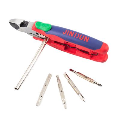 China Labour-saving/portable garden multi-function pliers hold and install diagonal cut-off pliers for sale