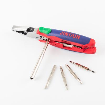 China Outdoor Folding Combination Pliers Car Tools Construction Pliers High Quality Multi-Function Pliers To Reduce Labour/Portable for sale