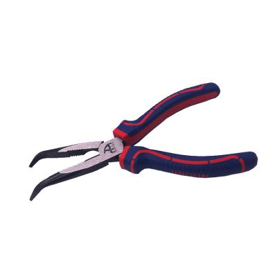 China To reduce labor/portable. Bent Long Nose Plier Industrial Grade Pliers Professional DIY Tool Kit Support Witnesses for sale