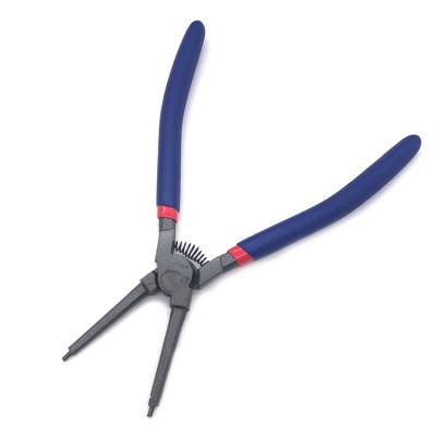 China 5 Inch External Internal Labor Reducing Tool / Portable Circlip Pliers Bent Straight Snap Ring Circlip Pliers for sale