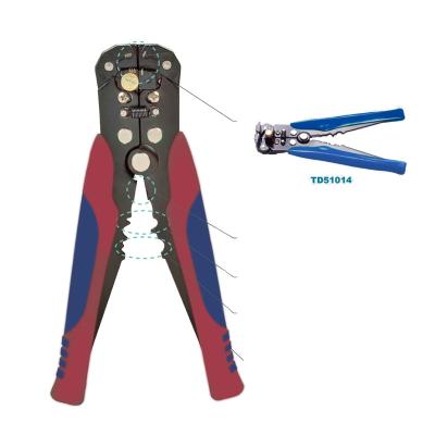 China Professional Multi Functional Wire Pliers Electrican Tool Cable Pliers 0.2-6mm2 Wire Stripper Stripping Tool Cut for sale