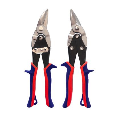 China Taiwan Hand Tool Maker Iron Cutting Scissors Sharp Aviation Scissors Left/Straight/Straight for sale