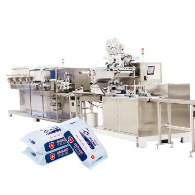 중국 Package Wet Wipe Machine Making Machine For Sale In China 판매용