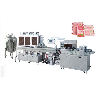 China Towel Wipes Machines For Manufacturing Wet Wipes Machine zu verkaufen