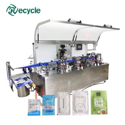 중국 4 Side Wet Wipes Packaging Machine Wet Wipes Machine 판매용