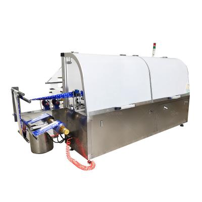 중국 Full Automatic Single Piece Wet Tissue Machine Wet Wipe Making Machine 판매용