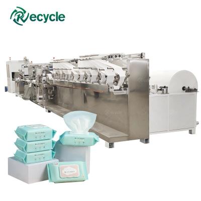 China Fully Automatic Automatic Tissue Paper Making Machine Alcohol zu verkaufen