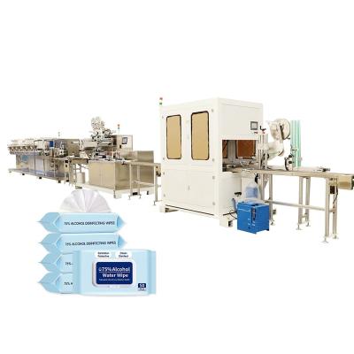 중국 Equipment Automatic 80Pcs/Pack Baby Wet Wipes Packing Machine 판매용