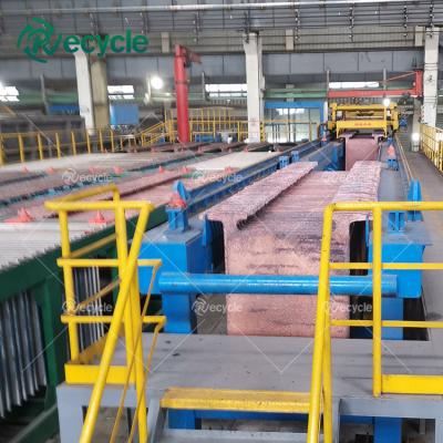 China Scrap Copper Electrolysis Plant Of Copper Electrolysis Equipment for sale