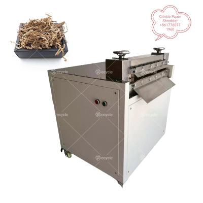 Chine Factory Price Gift Box Crumpled Crinkle Paper Cutting Shredder Machine à vendre