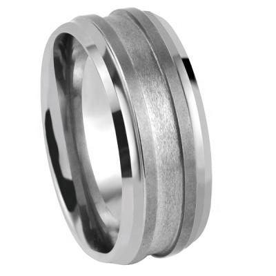 China CLASSIC Tungsten Ring Blank Ring For Inlay for sale