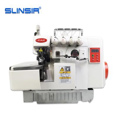 China Hotels 747 Direct Drive 4 Thread Over Good Lock Industrial Sewing Machine Price for sale