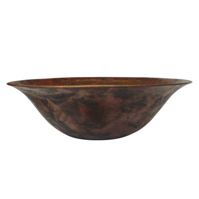 China Imitation Copper Coloured Shell Planter For Home Decoration for sale