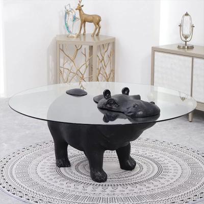 China Customized Fiberglass Coffee Table Living Room Sofa Corner Table for sale