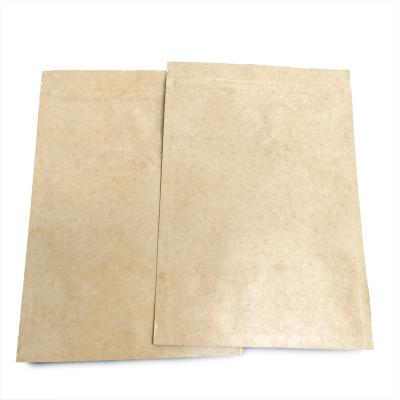 China 500g Kraft Paper Flat Bottom Moisture Proof Compostable Coffee Bag With Valve for sale