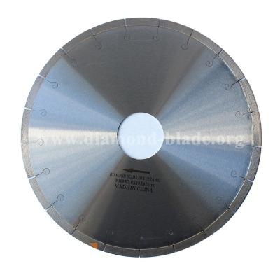 China Good Quality Continuous Tile Diamond Saw Blade For Ceramic And Porcelain Cutting for sale