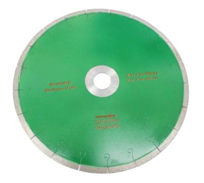 China Cutting ceramic rim super thin coutinuous diamond saw blade with J-slot for ceramic, porcelain and glass for sale