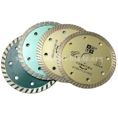 China Small granite turbo diamond saw blade for marble and granite cutting with angle grinder for sale