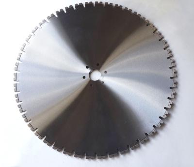 China 32 Inch Concrete Laser Welded Diamond Wall Saw Blade Supplier for sale