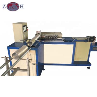 China food & Beverage Plant HVAC Semi-Rigid Spiral Flexible Aluminum Foil Duct Machine for sale