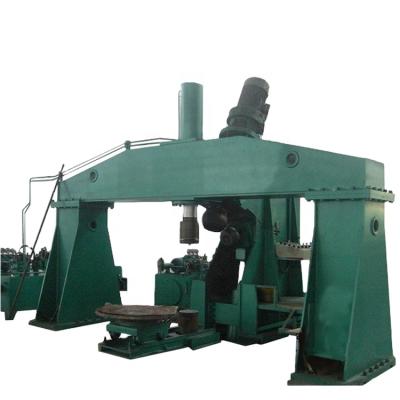 China Construction worksÂ   PLC Control Tank Plate End Forming Machine for sale