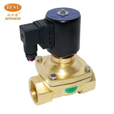 China General Z102 Direct Acting Diaphragm 2 Way Brass solenoid valve normally open water air 24v 12v 220v for sale