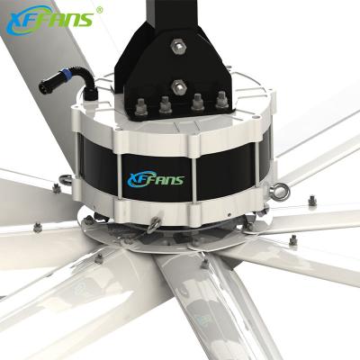 China Large Worshop XFFANS 24FT hvls fan industrial ceiling fan for sale