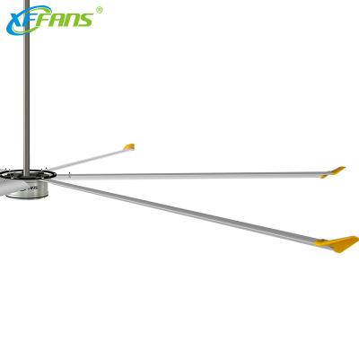 China Large Energy Saving Worshop Ventilation Modern Hvls Ceiling Fans For Workshop for sale