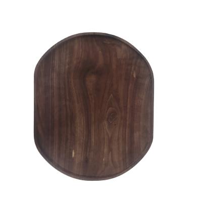 China Diyue Homewares DIY02011153 DIY02011153 Snacks Fruit Food Wooden Serving Dishes Tray Cake Dish Gifts Eco Viable Custom Oval Wooden Nuts Utensils for sale