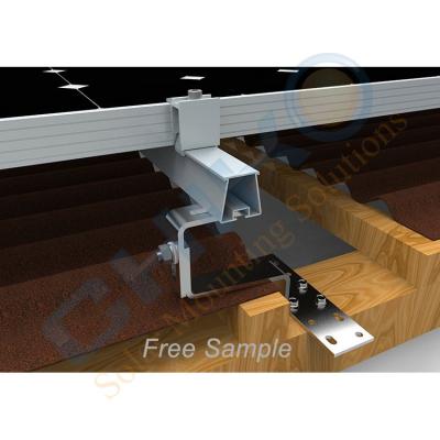 China New Design Tile Roof Commercial Solar System PV Panel Mounting Brackets for sale