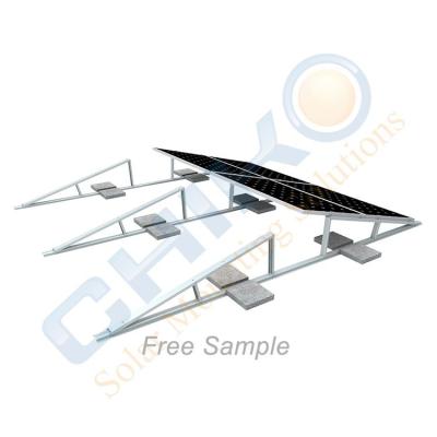 China High Efficient Home Solar Panel Mounting Bracket PV Frames For Flat Roof Solar Power System for sale