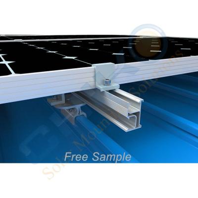 China Home Metal Roof Load 60m/s Wind System Adjustable Tilt Solar Mounting Bracket for sale