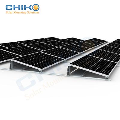 China Easy Install CK+Ballast Flat Roof Solar Ballast Mounting Structure for sale