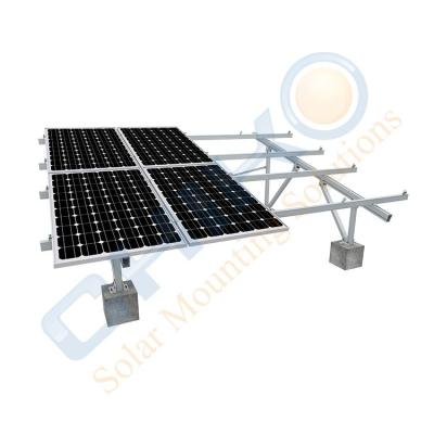 China HOME Solar Ground Mount Solar Panel Support Ground Mount System For Farm Solar PV Modules for sale