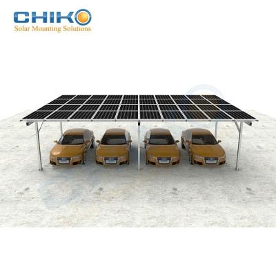 China HOME car park racks / solar PV ground carparking rack / parking lot rack for sale