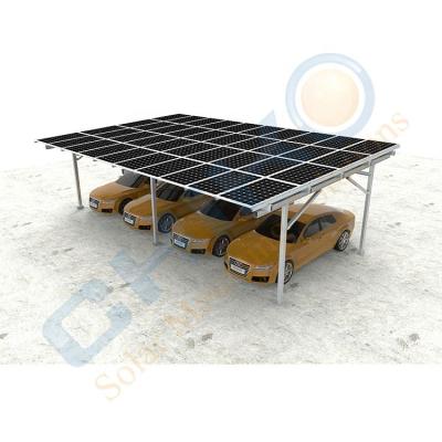 China HOME Solar Aluminum Parking Rack System Waterproof Parking Lot for sale