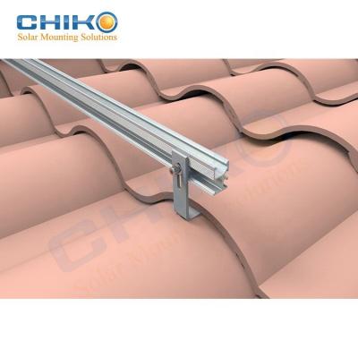 China Easy Installation Aluminum Solar Rail for Solar Power System CK-7Rail-2100-22 for sale