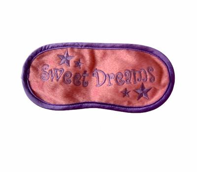 China Dark Circles Wholesale Flannel Sleeping Eye Mask for sale