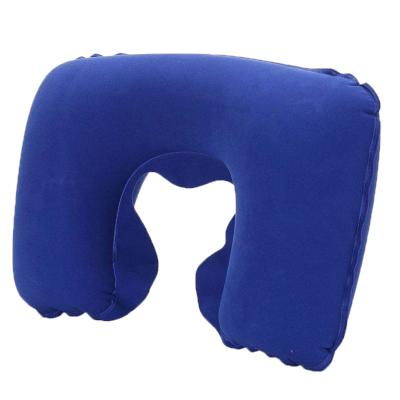 China PORTABLE Comfortable Printed Inflatable Neck Pillow for sale